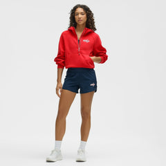 Washington Capitals lululemon Women's Scuba Oversized Half-Zip Hoodie - True Red | NHL near me