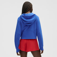 New York Rangers lululemon Women's Scuba Oversized Half-Zip Hoodie - Blue | NHL sale