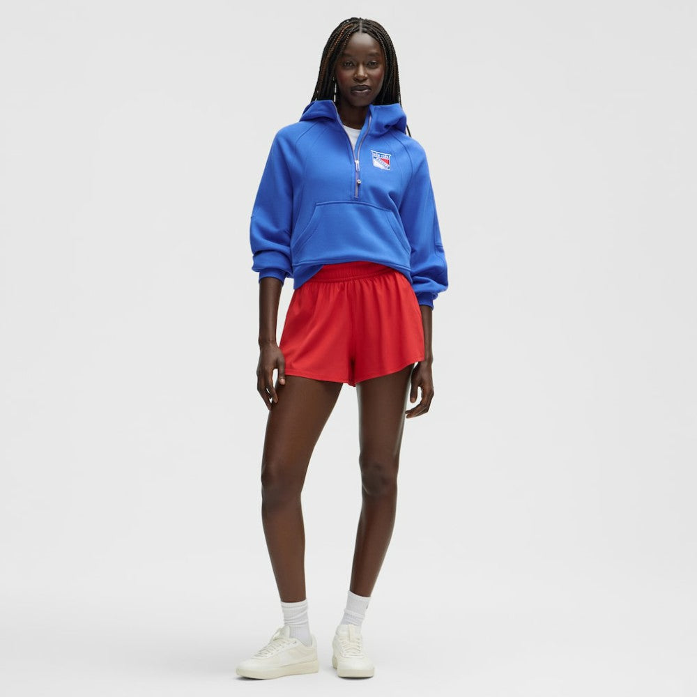 New York Rangers lululemon Women's Scuba Oversized Half-Zip Hoodie - Blue | NHL sale