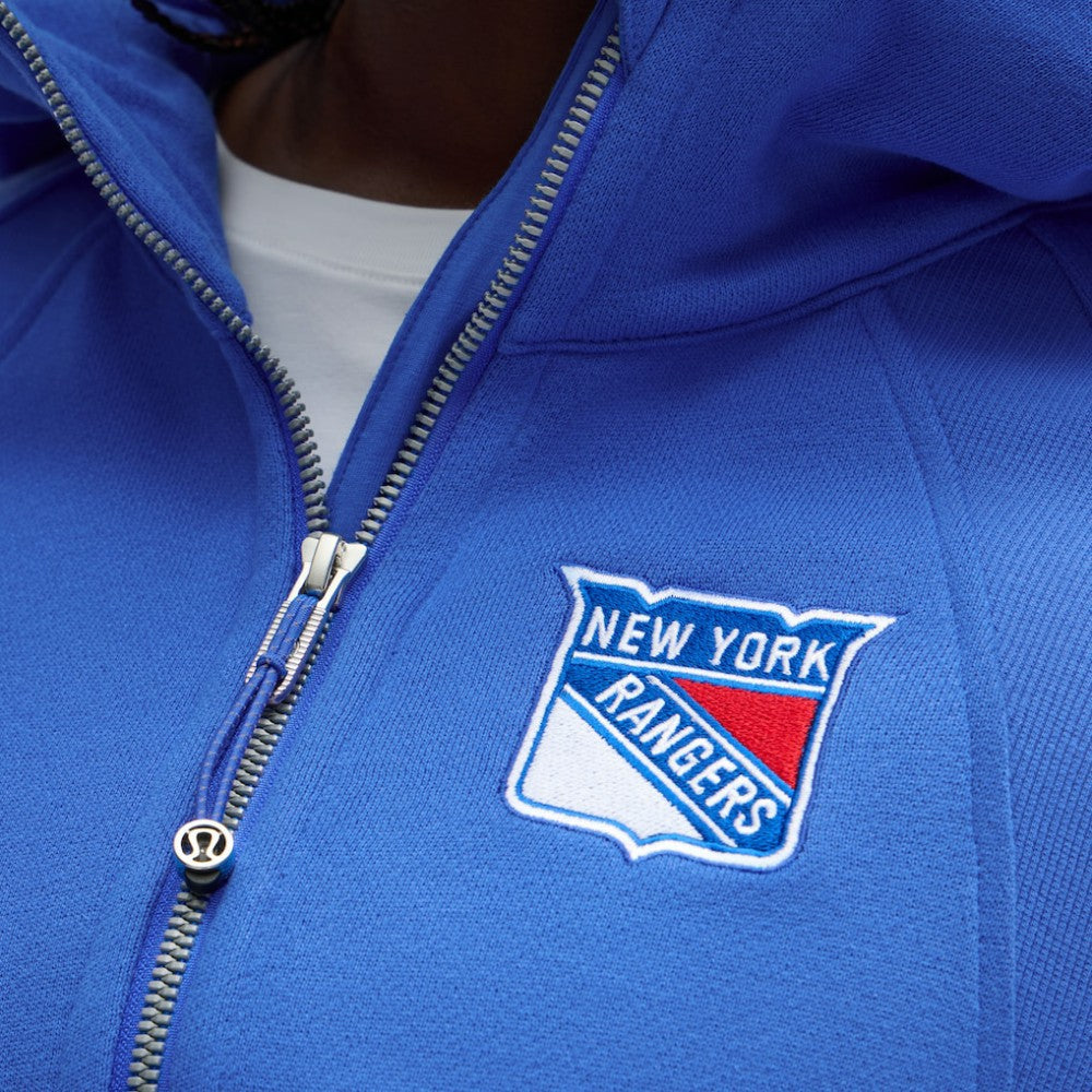 New York Rangers lululemon Women's Scuba Oversized Half-Zip Hoodie - Blue | NHL sale