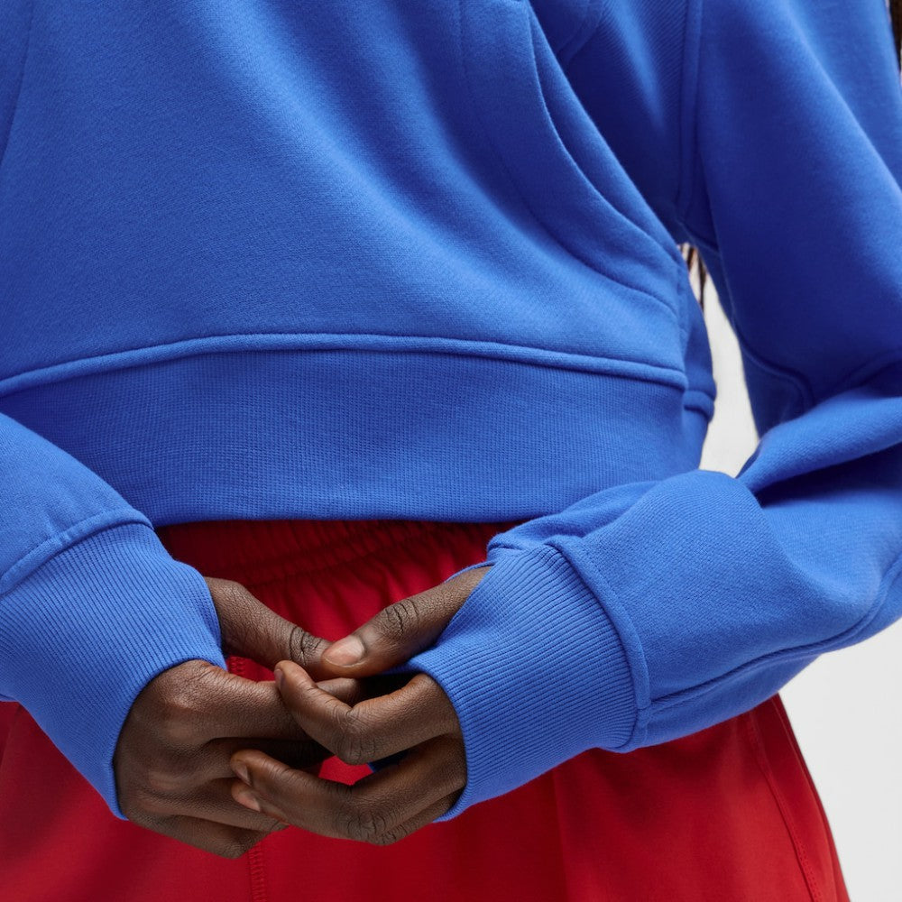 New York Rangers lululemon Women's Scuba Oversized Half-Zip Hoodie - Blue | NHL sale