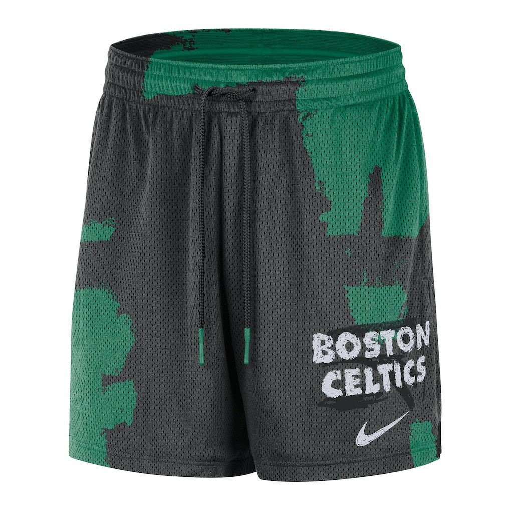 Nike Boston Celtics Courtside Club Dri-FIT Practice Shorts Black/Kelly Green