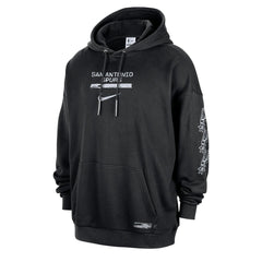 Nike San Antonio Spurs Courtside Club Premium Hoodie Black