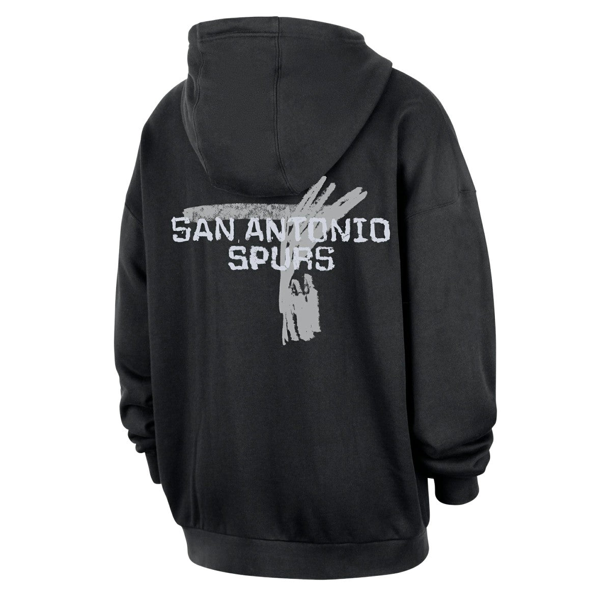 Nike San Antonio Spurs Courtside Club Premium Hoodie Black