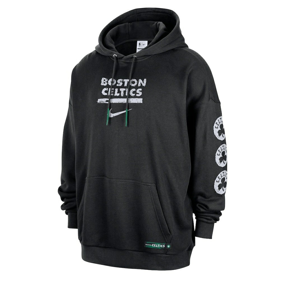 Nike Boston Celtics Courtside Club Premium Hoodie Black
