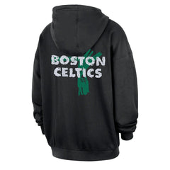 Nike Boston Celtics Courtside Club Premium Hoodie Black