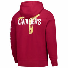 Nike Cleveland Cavaliers Courtside Club Premium Hoodie Wine