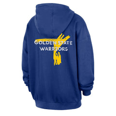 Nike Golden State Warriors Courtside Club Premium Hoodie Royal