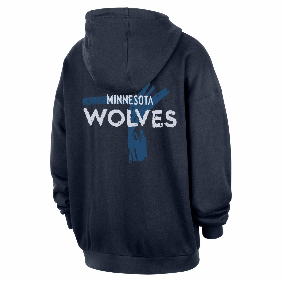 Nike Minnesota Timberwolves Courtside Club Premium Hoodie Navy