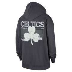 Boston Celtics Jordan Brand Statement Jumpman Flight Premiere Hoodie Anthracite