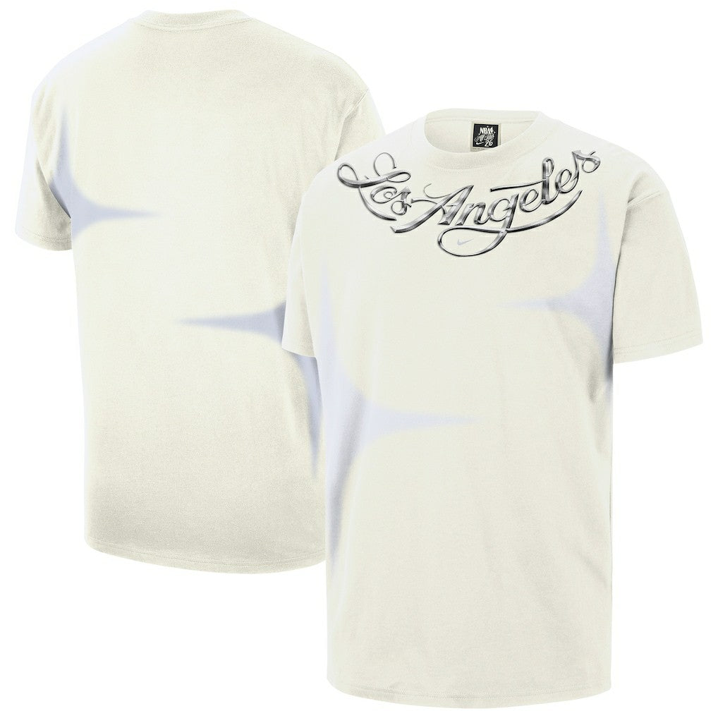 Nike  2026 NBA All-Star Game Max90 Premiere T-Shirt Cream