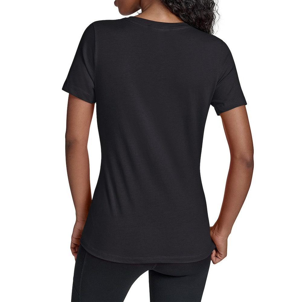 New Orleans Saints Starter Women's Groovy Script V-Neck T-Shirt - Black - NFL