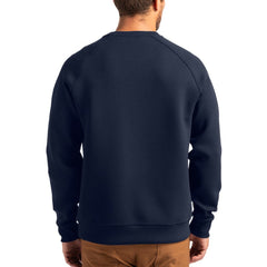 Chicago Bears Cutter & Buck Throwback Roam Recycled Raglan Pullover Sweatshirt - Navy - NFL