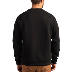 San Francisco 49ers Cutter & Buck Helmet Roam Recycled Raglan Pullover Sweatshirt - Black - NFL