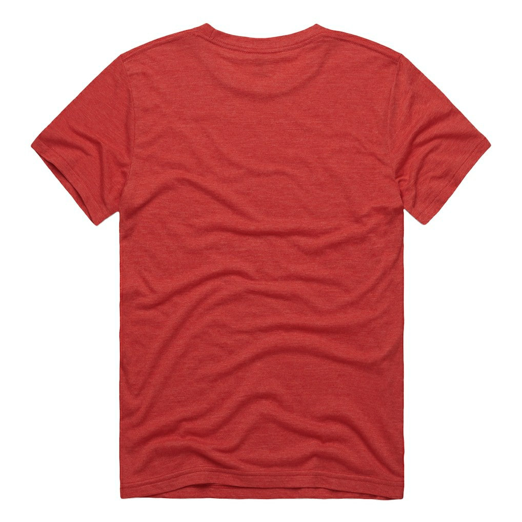 San Francisco 49ers Homage Unisex NFL ASL Collection by Love Sign Tri-Blend T-Shirt - Scarlet - NFL