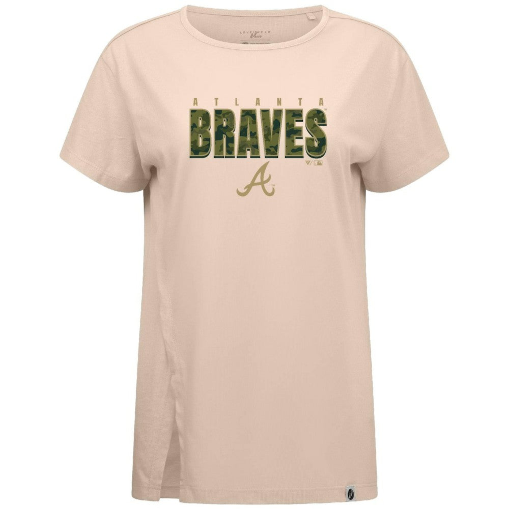 Atlanta Braves Levelwear Women's Influx Protect W T-Shirt Near Me