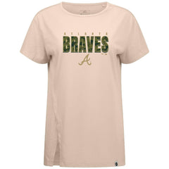 Atlanta Braves Levelwear Women's Influx Protect W T-Shirt Near Me