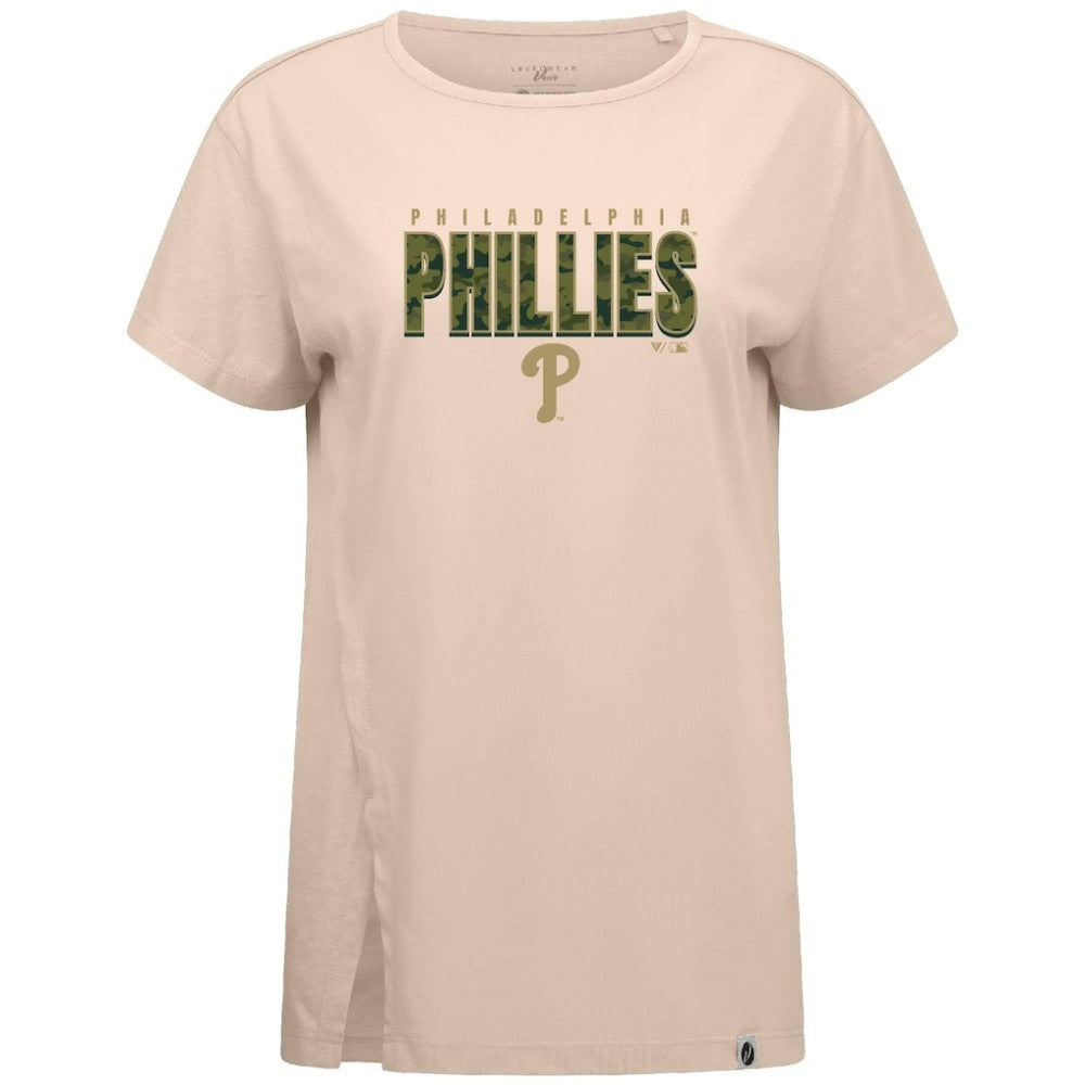 Philadelphia Phillies Levelwear Women's Influx Protect W T-Shirt for sale