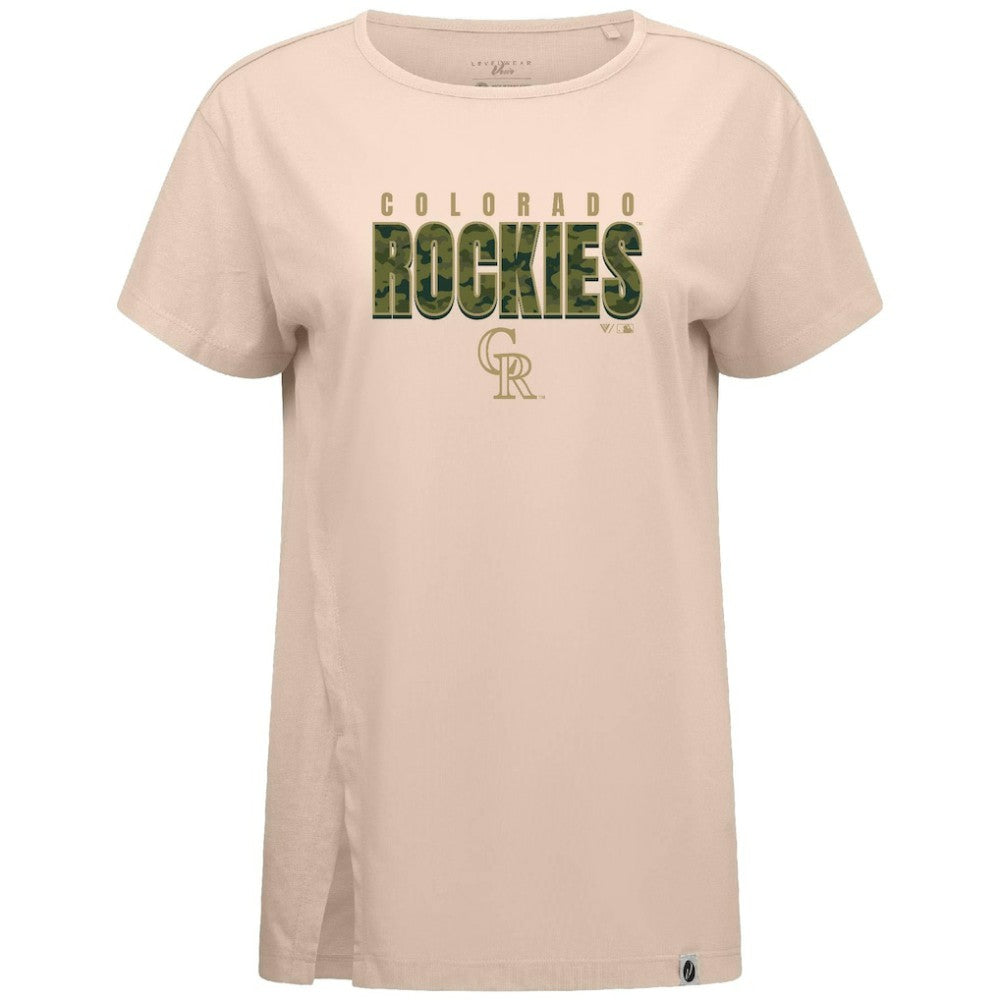 Colorado Rockies Levelwear Women's Influx Protect W T-Shirt Near Me