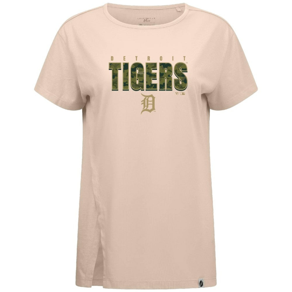 Detroit Tigers Levelwear Women's Influx Protect W T-Shirt Discount