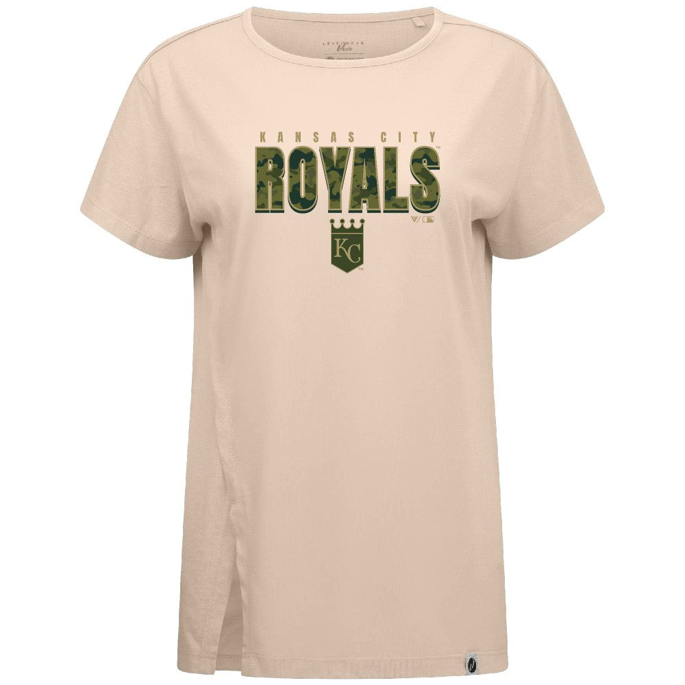 Kansas City Royals Levelwear Women's Influx Protect W T-Shirt Sale