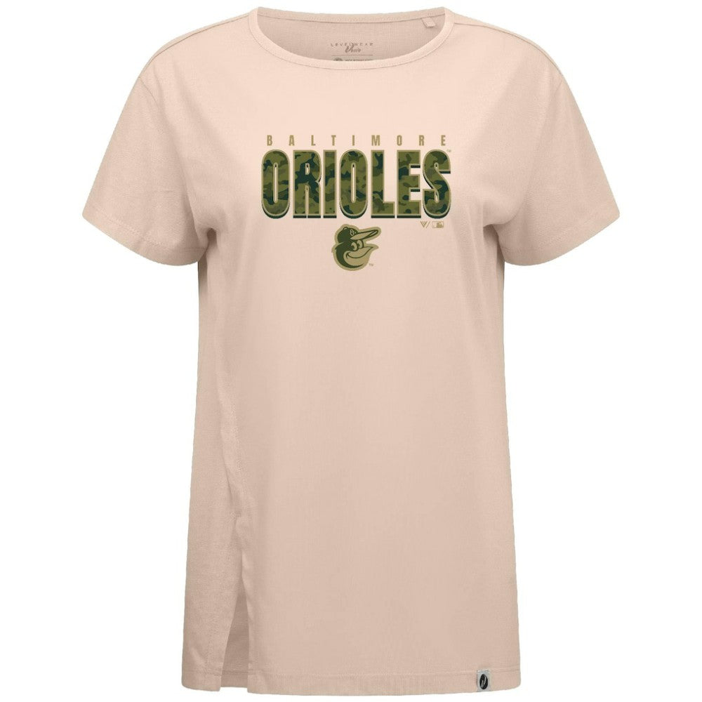 Baltimore Orioles Levelwear Women's Influx Protect W T-Shirt Sale