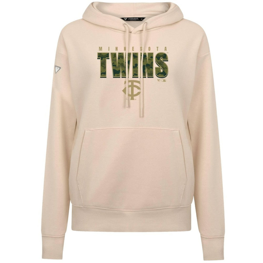 Minnesota Twins Levelwear Women's Adorn Protect W Pullover Hoodie Discount