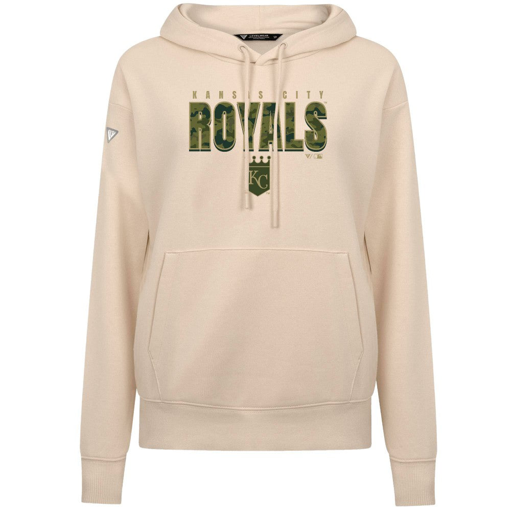 Kansas City Royals Levelwear Women's Adorn Protect W Pullover Hoodie Discount