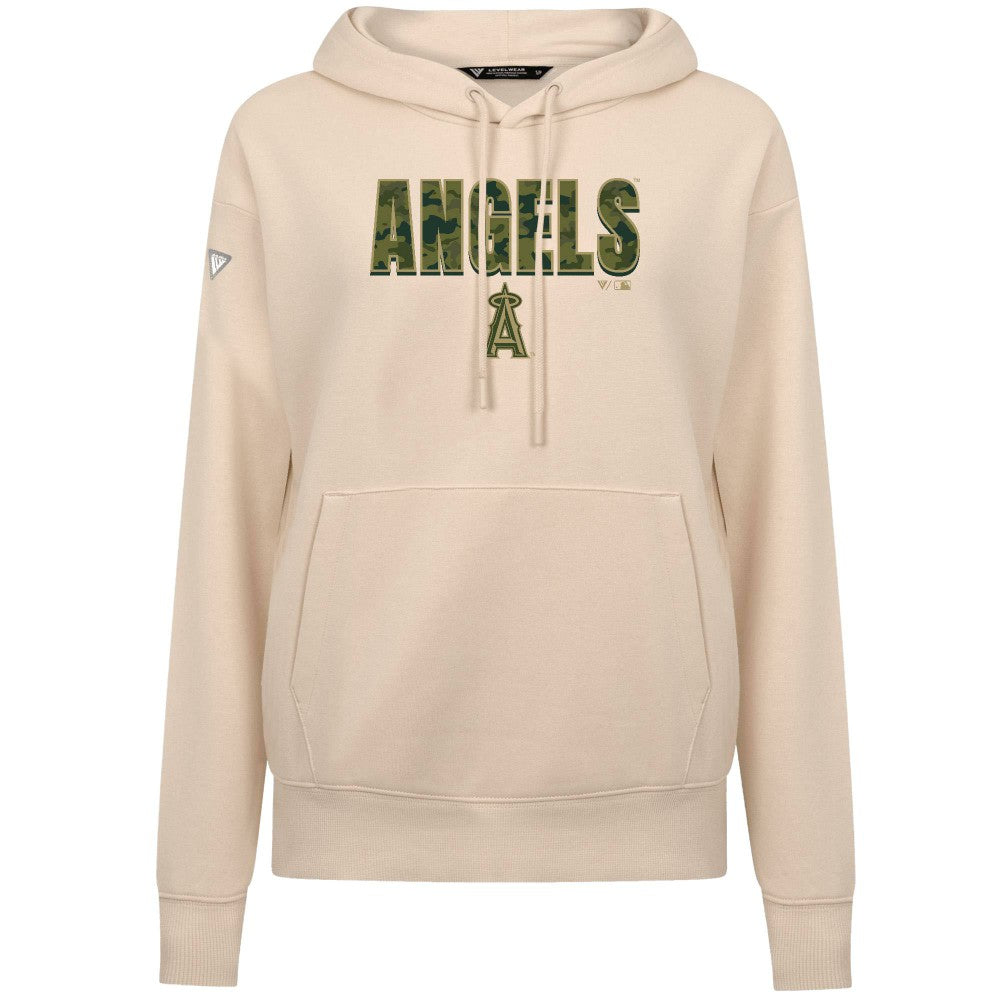 Los Angeles Angels Levelwear Women's Adorn Protect W Pullover Hoodie Sale