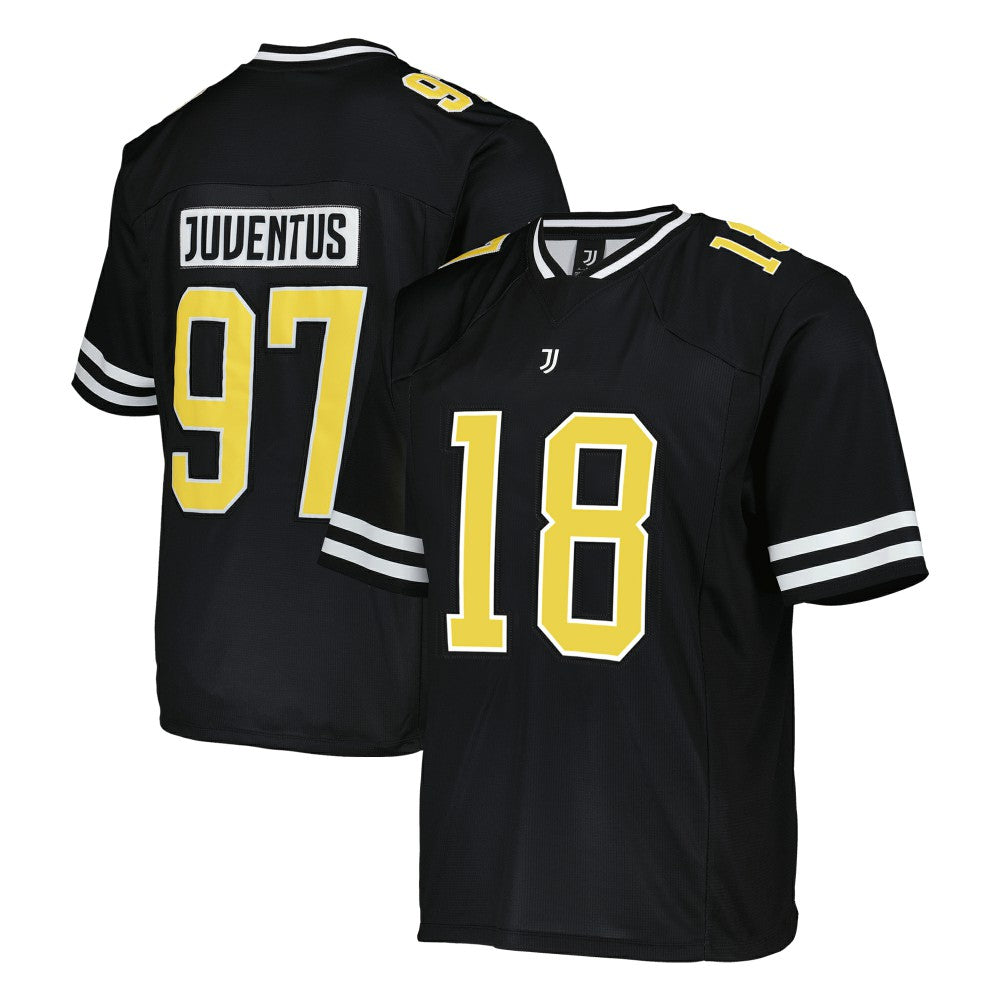 Fanatics - Juventus Collegiate American Football Foundation Fashion Jersey - Black