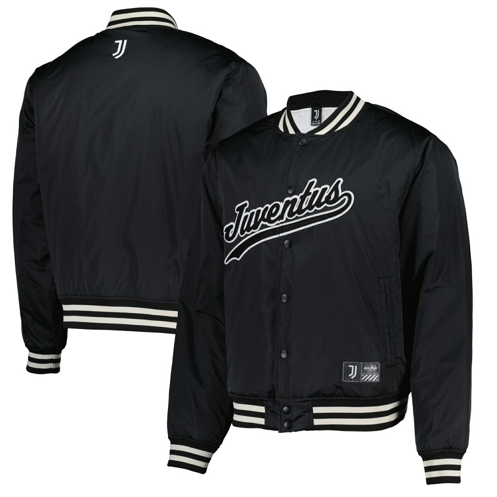 Fanatics - Juventus Collegiate Sateen Full-Snap Jacket - Black