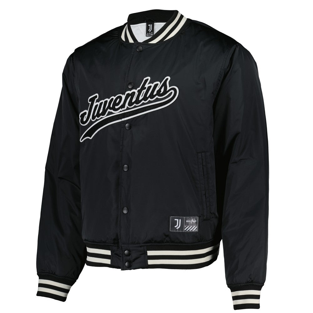 Fanatics - Juventus Collegiate Sateen Full-Snap Jacket - Black