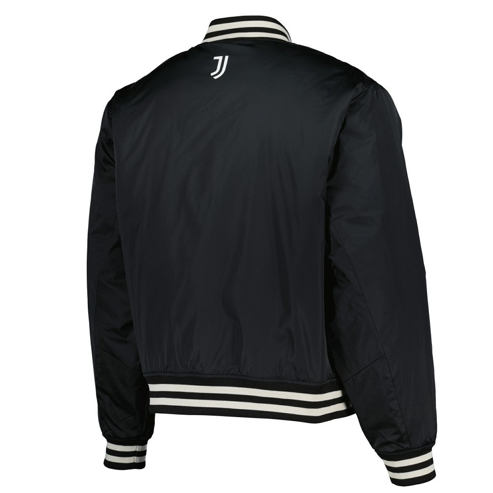 Fanatics - Juventus Collegiate Sateen Full-Snap Jacket - Black