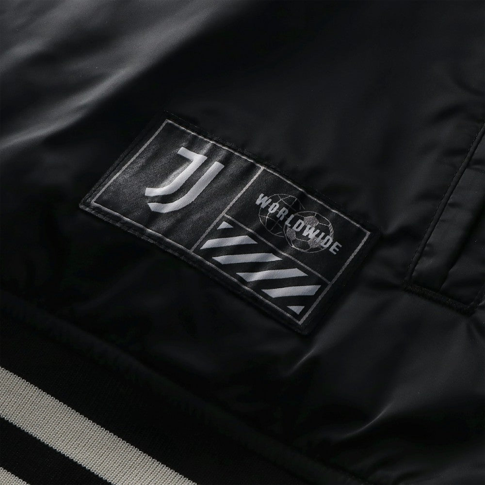 Fanatics - Juventus Collegiate Sateen Full-Snap Jacket - Black
