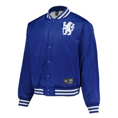 Fanatics - Chelsea Collegiate Sateen Full-Snap Jacket - Royal