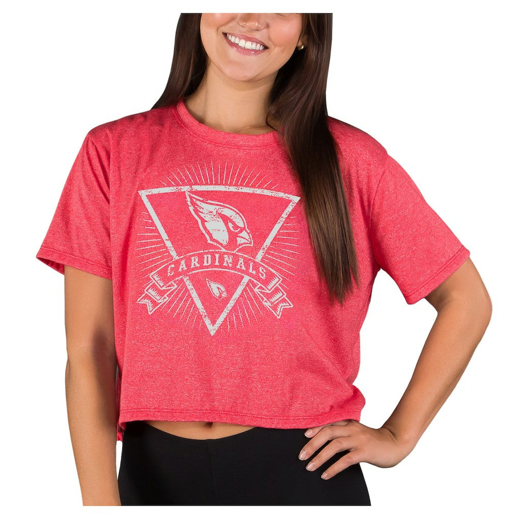 Arizona Cardinals Concepts Sport Women's Quest Knit Crop Top - Cardinal - NFL