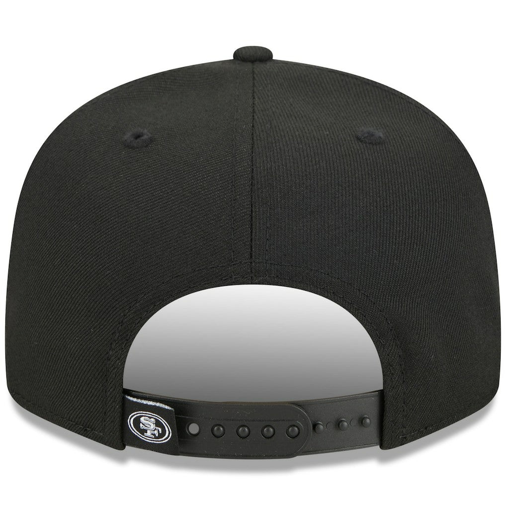 San Francisco 49ers New Era Pride 9FIFTY Snapback Hat - Black - NFL