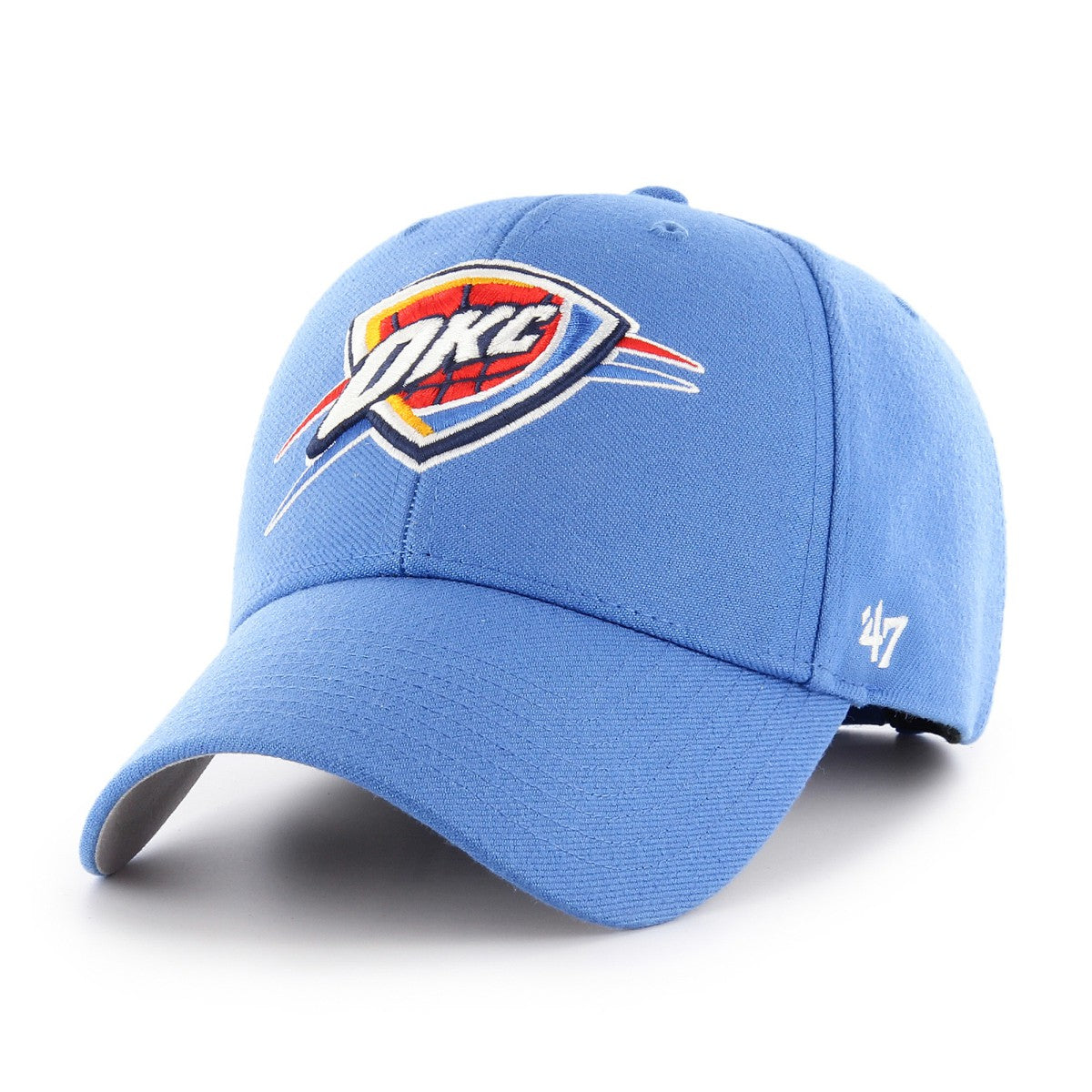 47 brand Oklahoma City Thunder '47 Core Logo MVP Adjustable Hat Blue