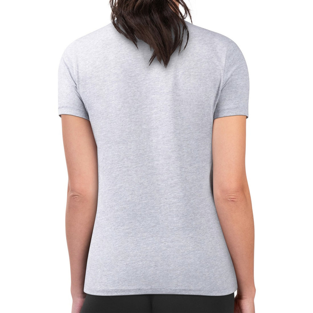 New York Giants G-III 4Her by Carl Banks Women's Super-Slim Fit Lightweight Shadow Logo T-Shirt - Gray - NFL