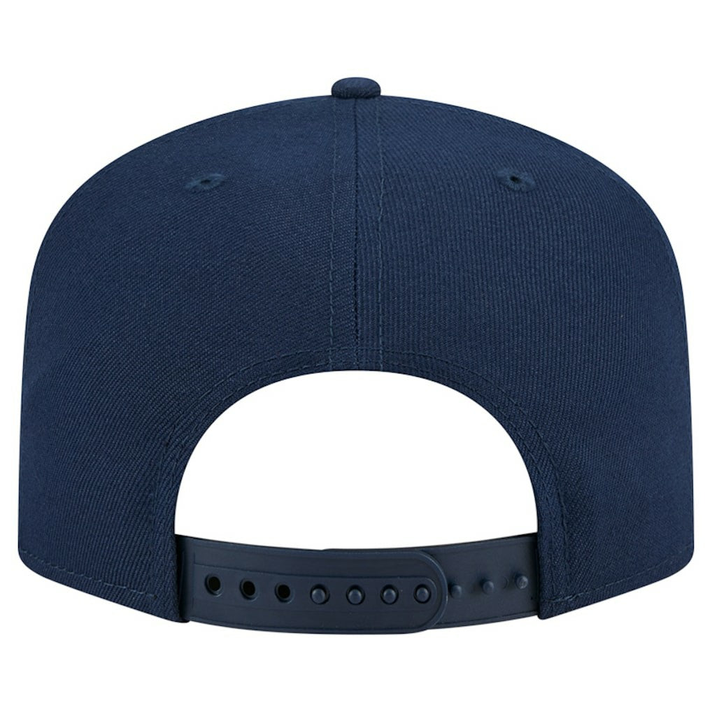 New Era Indiana Pacers Core Logo A-Frame 9FIFTY Snapback Hat Navy