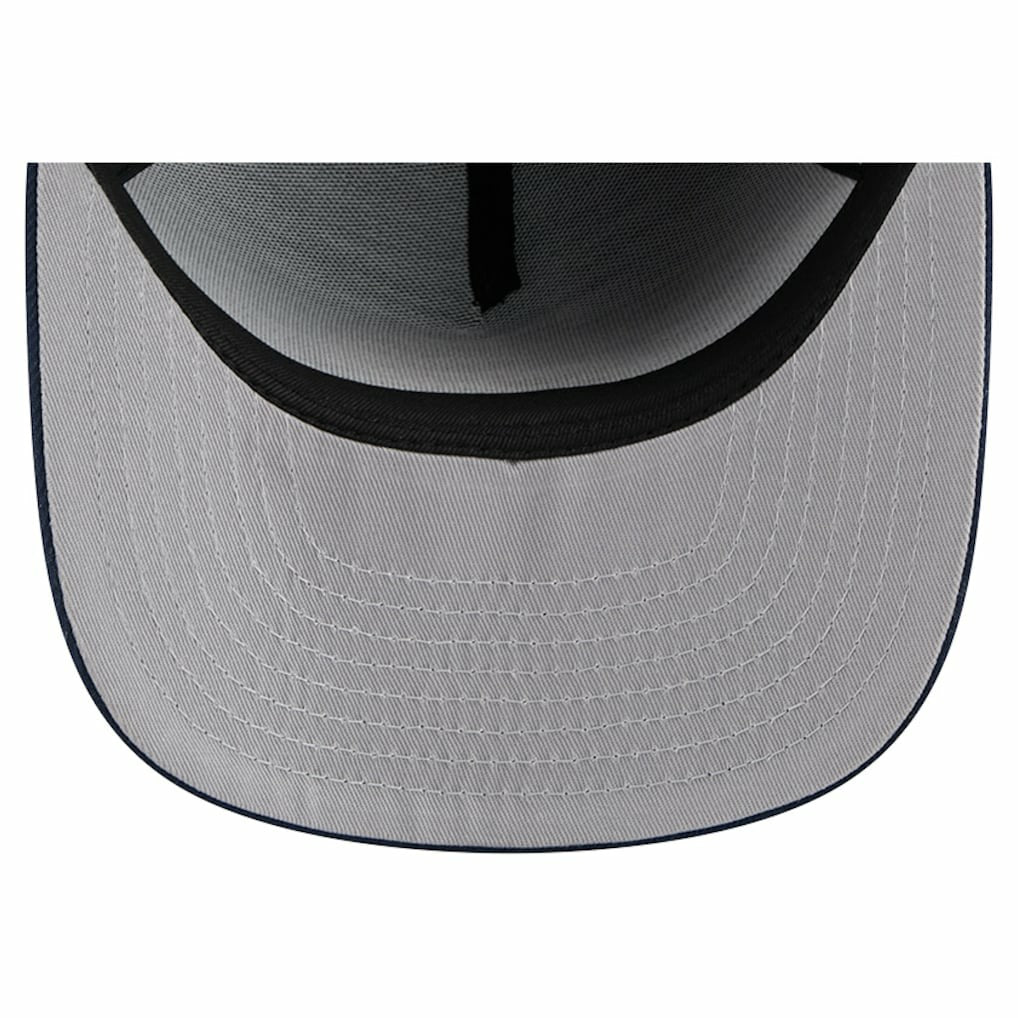 New Era Indiana Pacers Core Logo A-Frame 9FIFTY Snapback Hat Navy
