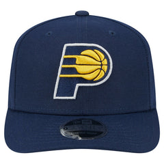 New Era Indiana Pacers Core Logo 9SEVENTY Stretch-Snap Hat Navy