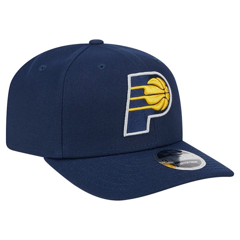 New Era Indiana Pacers Core Logo 9SEVENTY Stretch-Snap Hat Navy