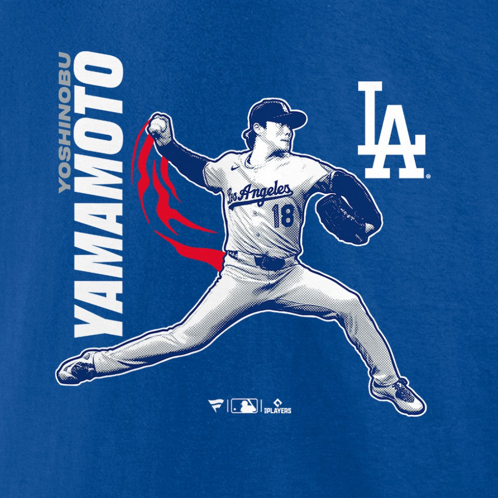 Yoshinobu Yamamoto Los Angeles Dodgers Player Graphic T-Shirt Near Me
