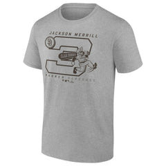 Jackson Merrill San Diego Padres Player Graphic T-Shirt Outlet