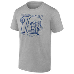 Yoshinobu Yamamoto Los Angeles Dodgers Player Graphic T-Shirt for sale