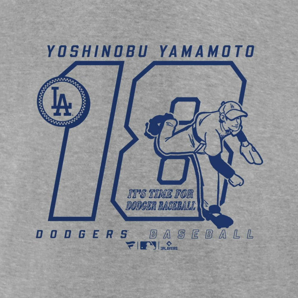 Yoshinobu Yamamoto Los Angeles Dodgers Player Graphic T-Shirt for sale