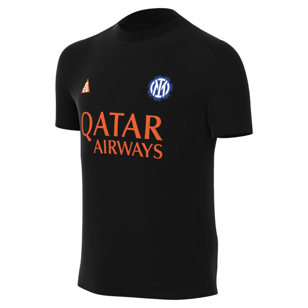 Nike - Inter Milan Youth Pre-Match Dri-FIT Top - Black