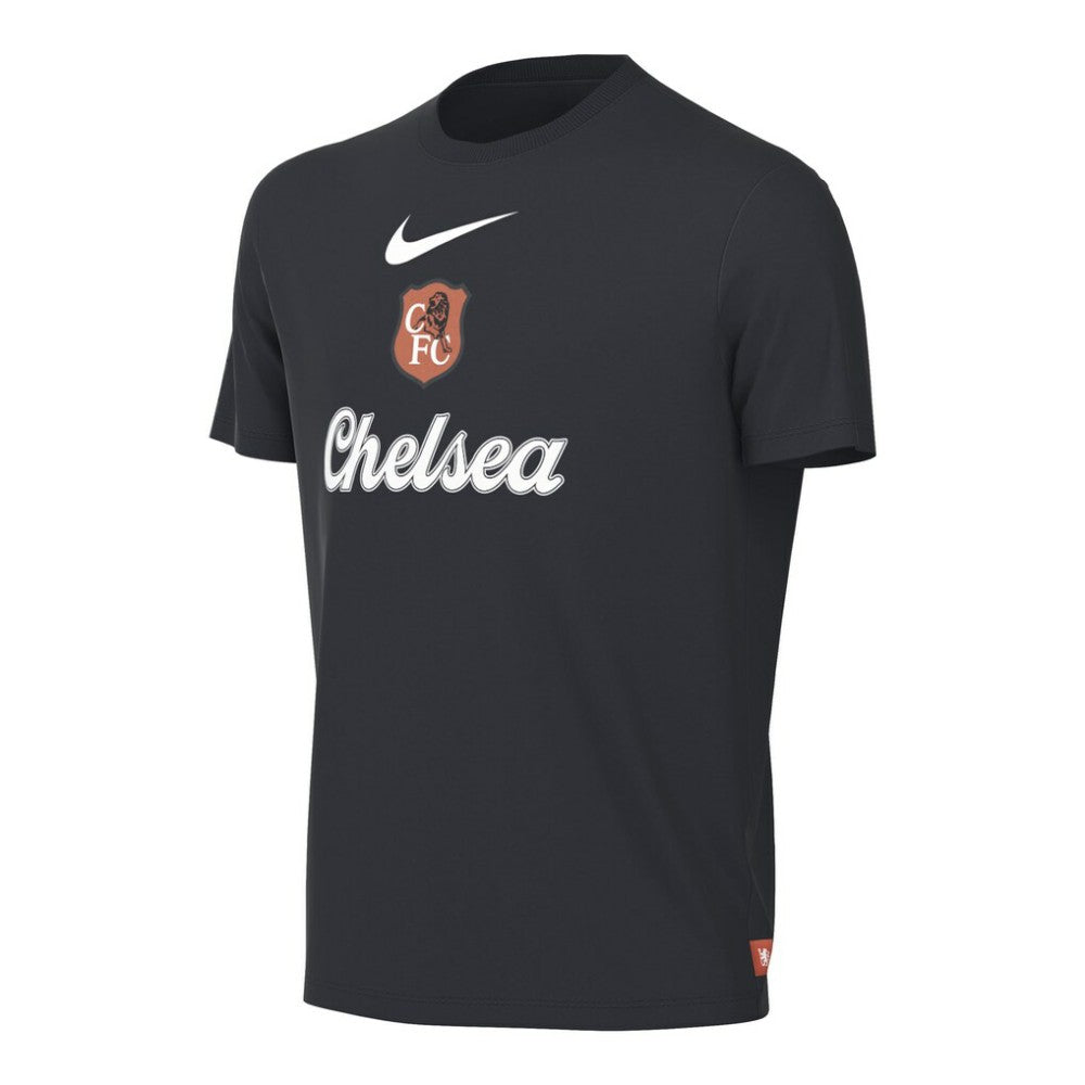 Nike - Chelsea Youth Crest T-Shirt - Black