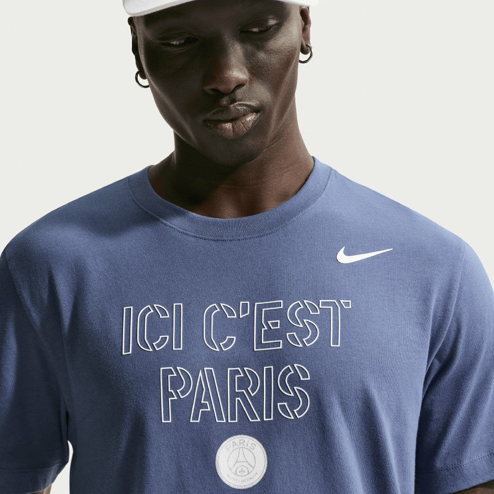 Nike - Paris Saint-Germain Men's Team Pride T-Shirt - Blue
